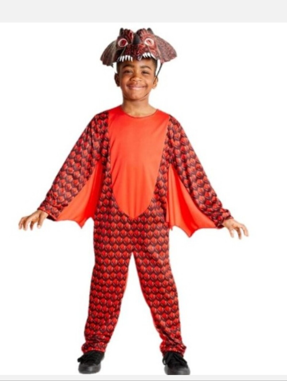Hide & Eek Red Dragon Costume Size Large NWT